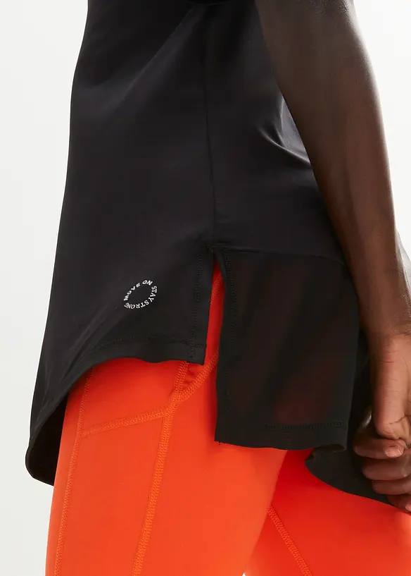 T-shirt de sport avec mesh, séchage rapide, bonprix
