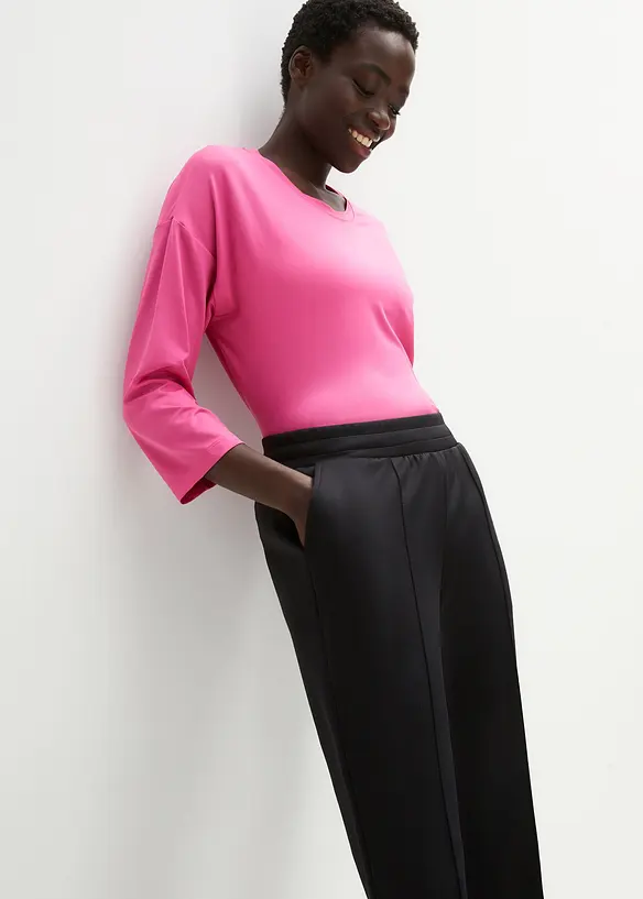 Pantalon de jogging technique à jambes larges, séchage rapide, bonprix