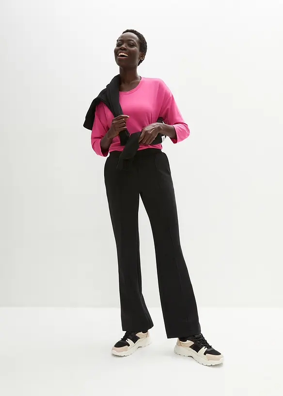 Pantalon de jogging technique à jambes larges, séchage rapide, bonprix