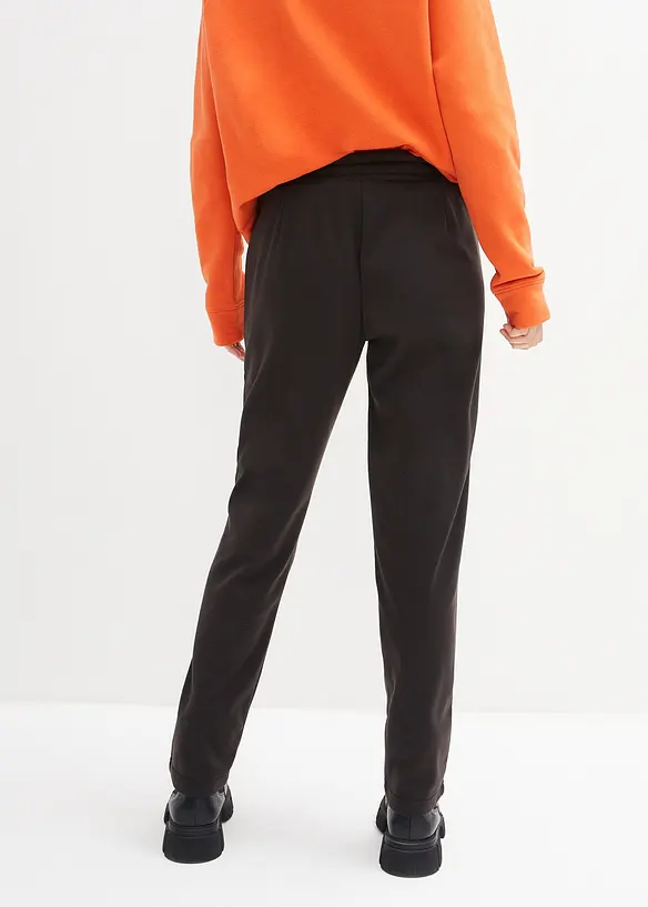 Pantalon chaud avec taille &eacute;lastique, bonprix