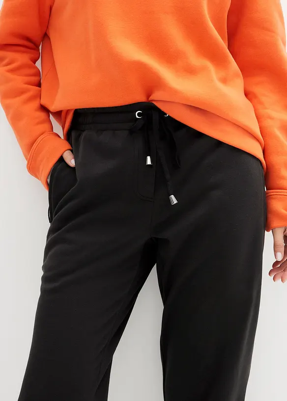 Pantalon chaud avec taille &eacute;lastique, bonprix