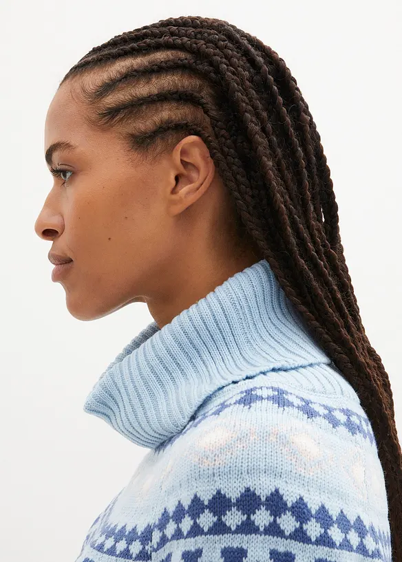 Norweger-Rollkragenpullover, bonprix