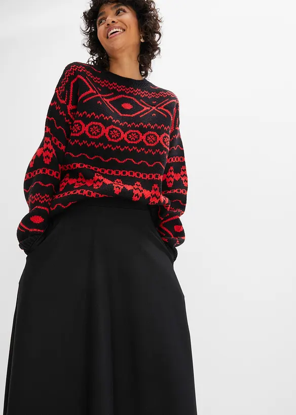 Jupe en jersey milano, longueur genou, bonprix
