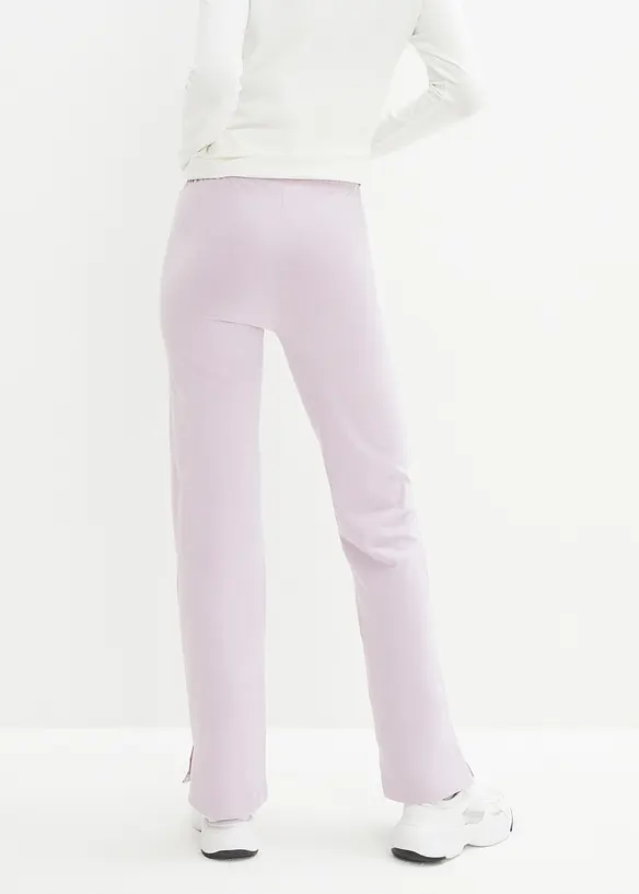 Lot de 2 pantalons en jersey coton extensible, bonprix
