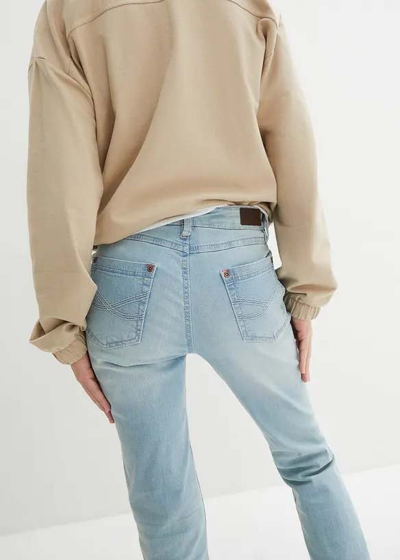 Bootcut Jeans Mid Waist, Stretch, bonprix