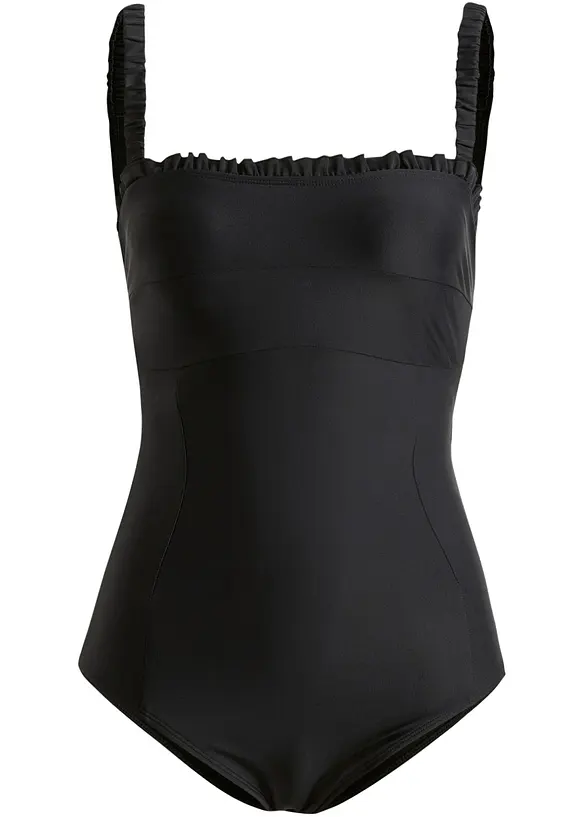 Maillot 1 pièce sculptant, maintien modéré, bonprix