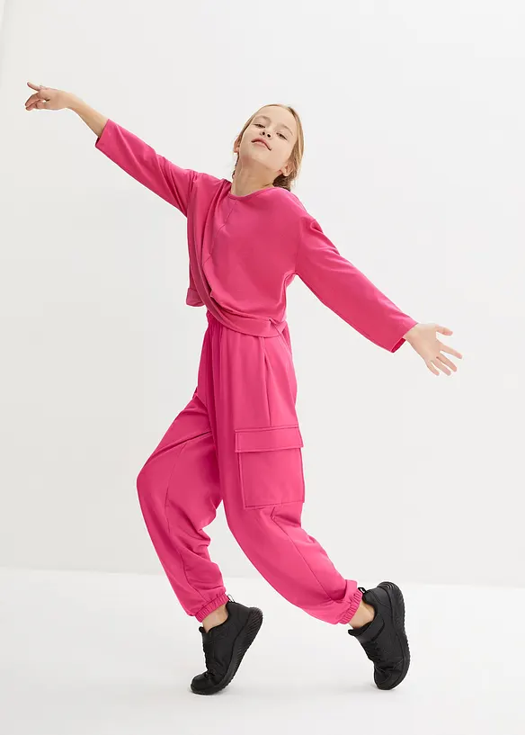 M&auml;dchen Sport 7/8 Langarmshirt, bpc bonprix collection