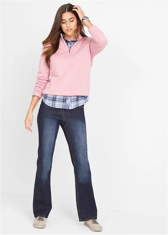 Chemisier en flanelle 100% coton, bonprix