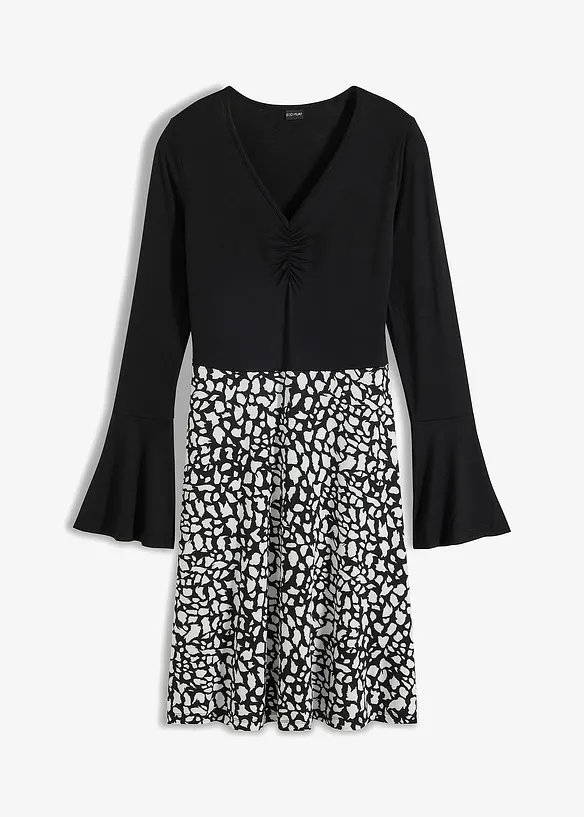 Robe à jupe imprimée, BODYFLIRT