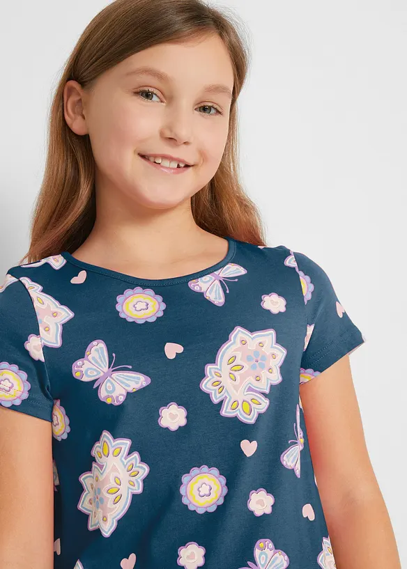 Shirtkleid aus reiner Bio-Baumwolle, bonprix