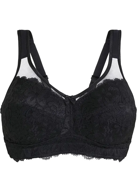 Soutien-gorge grand maintien sans armatures avec bretelles rembourrées, bonprix