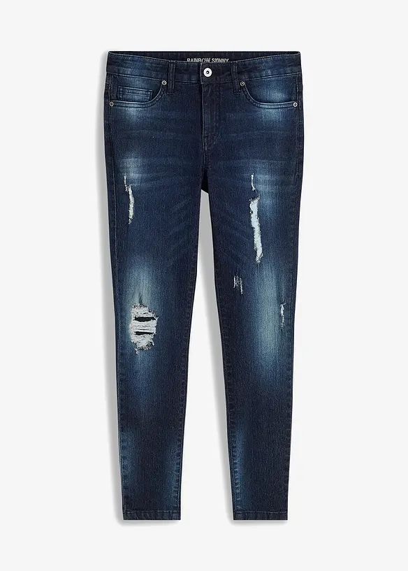Jean skinny taille mi-haute, stretch, bonprix