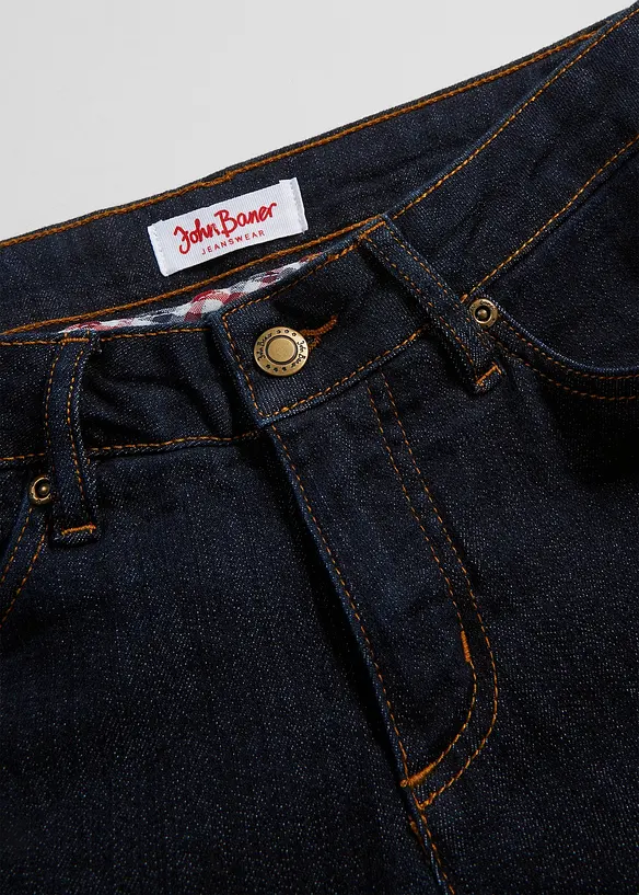 Jean skinny taille mi-haute, extensible, bonprix