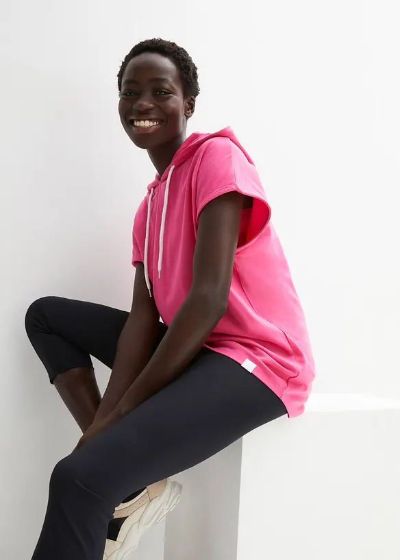 Sweat à capuche oversize, bonprix