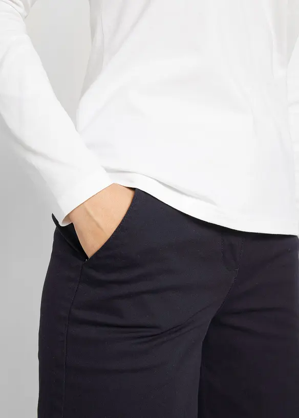 Langarmshirt mit reiner Bio-Baumwolle, bonprix
