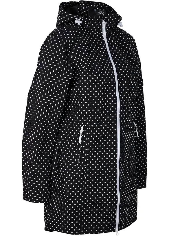 Leichte, wasserabweisende Softshell-Langjacke, bonprix