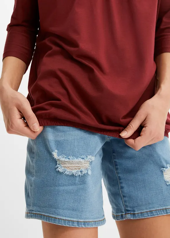 T-shirt oversize en viscose mélangée, bonprix
