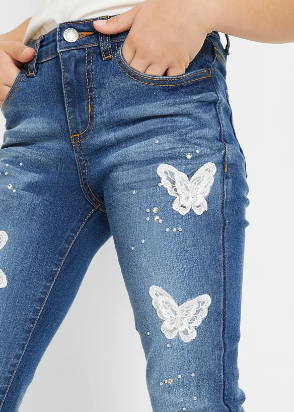 Jean skinny taille mi-haute, bonprix