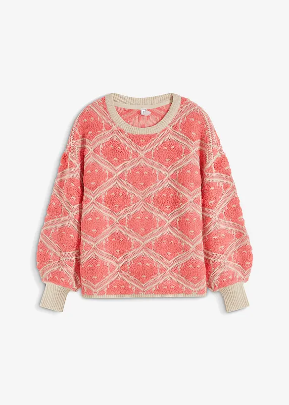 Boxy-Strickpullover, bonprix