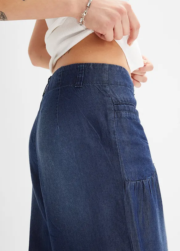 Jean large en Lyocell fluide, bonprix