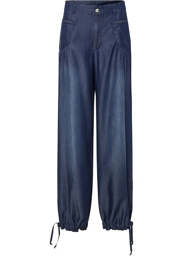 Jean large en Lyocell fluide, bonprix