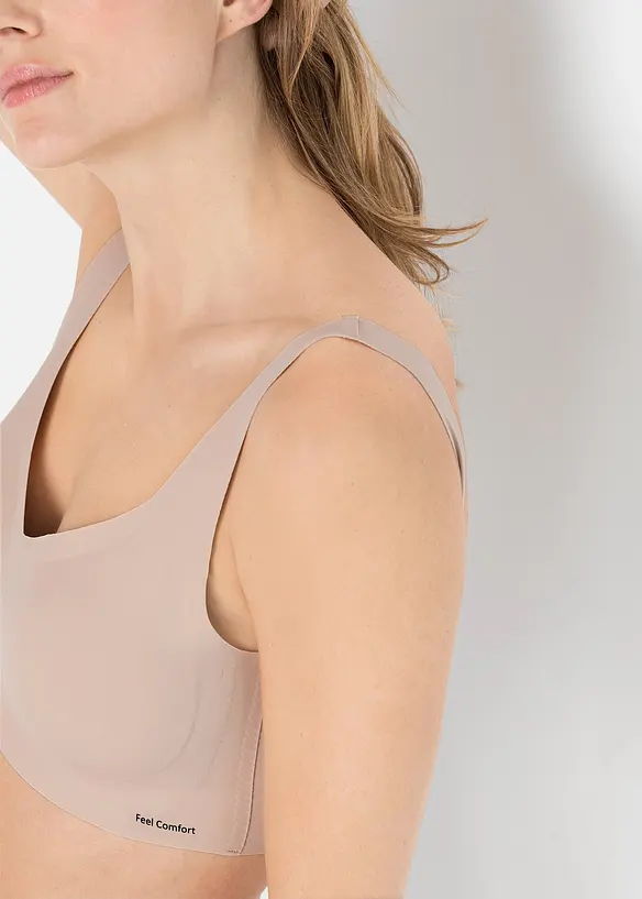 Soutien-gorge moulé et rembourré découpe laser, sans armatures Feel Comfort, bonprix