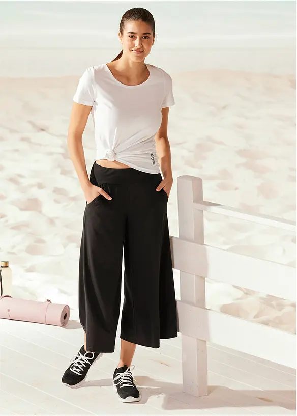 Longshirt mit Schriftzug (2er Pack), bonprix