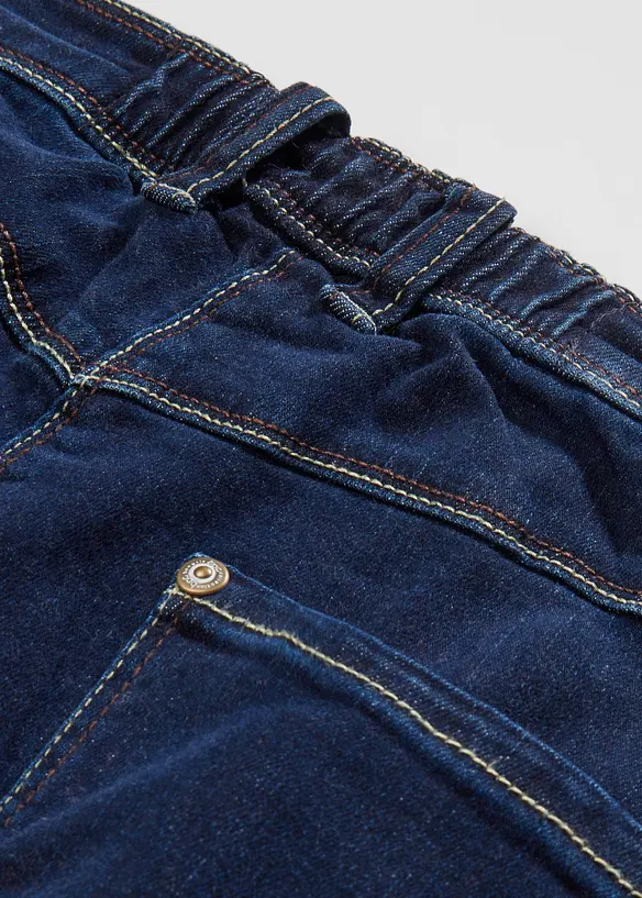 Jean large à taille mi-haute élastiquée, bonprix