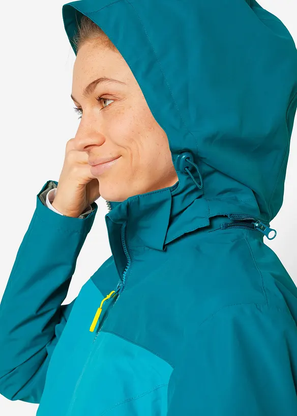 wasserdichte Funktions-Jacke mit Kapuze, bonprix