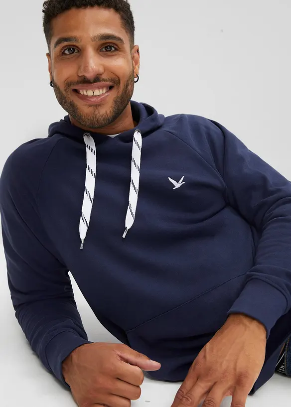 Sweat à capuche 100% coton, bonprix