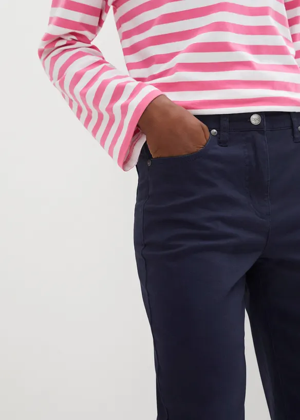 Twillhose in Mom-Fit, bonprix