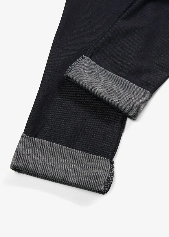Legging aspect jean en coton mélangé, bonprix