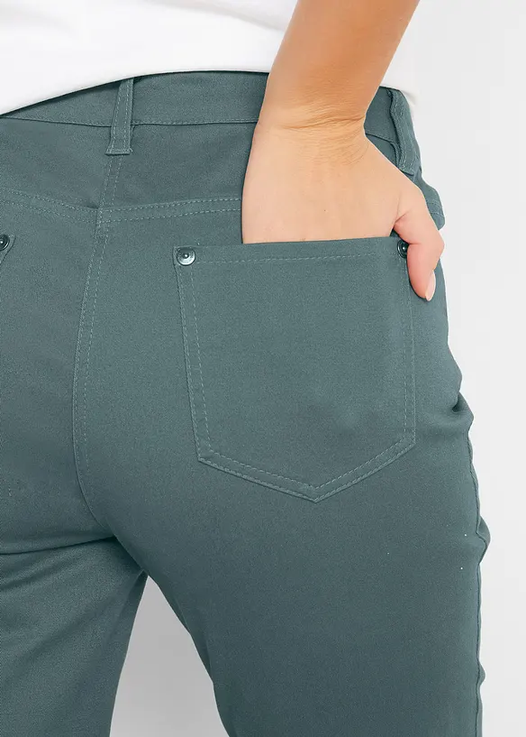 Pantalon 7/8 taille haute, bonprix