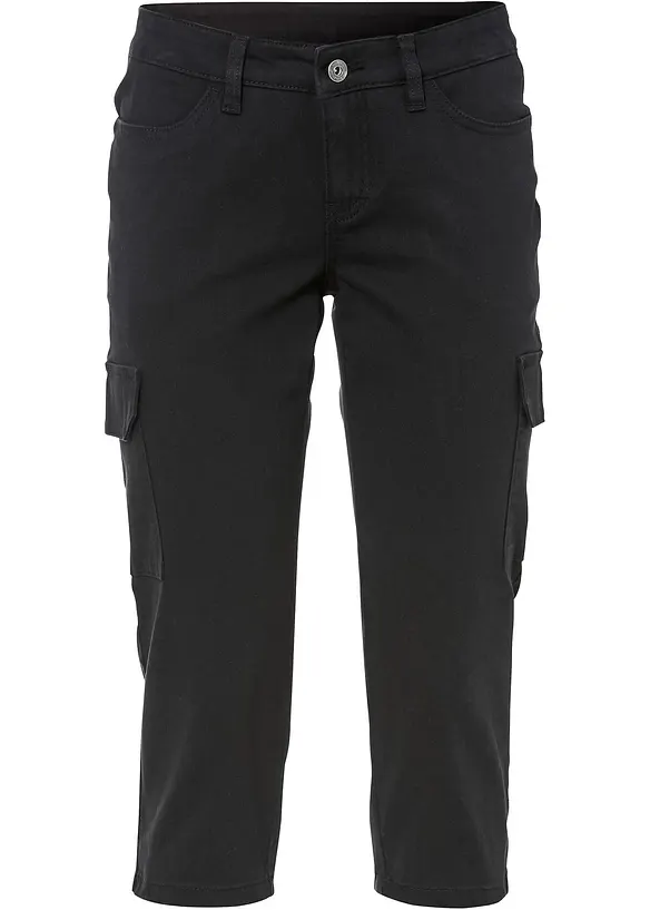 Pantacourt en coton extensible, bonprix