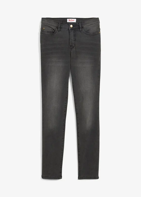 Jean slim taille haute, sculptant, bonprix