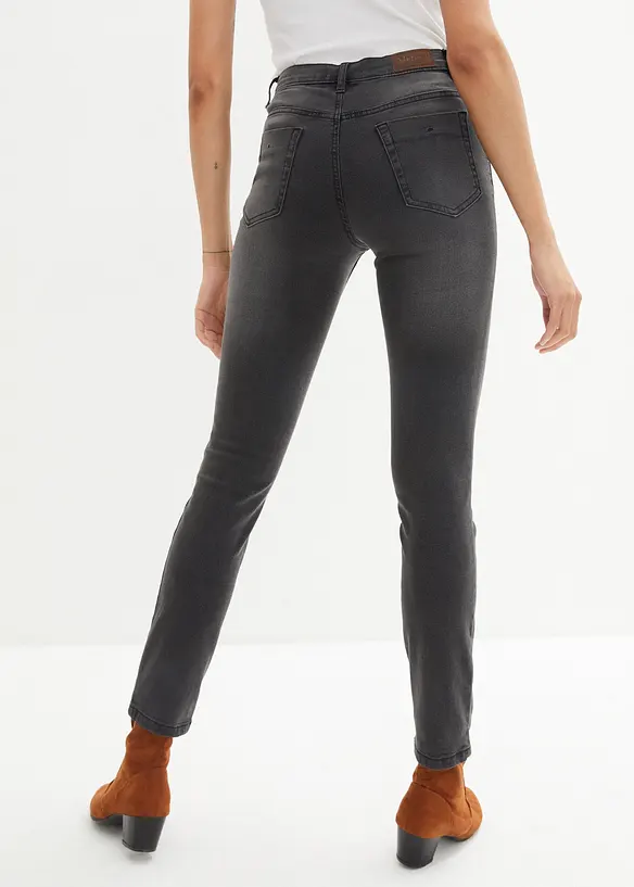 Jean slim taille haute, sculptant, bonprix