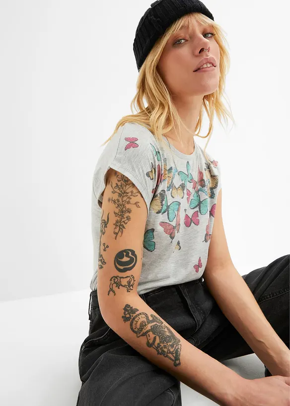 T-shirt doux, bonprix