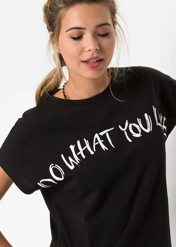 Oversize-Shirt aus reiner Baumwolle, bonprix