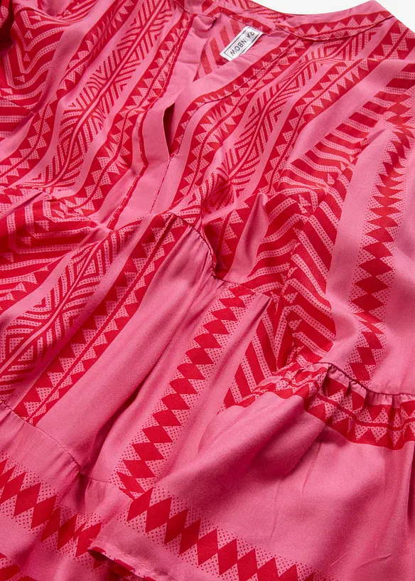 Tunika-Kleid aus fließender Viskose, bonprix