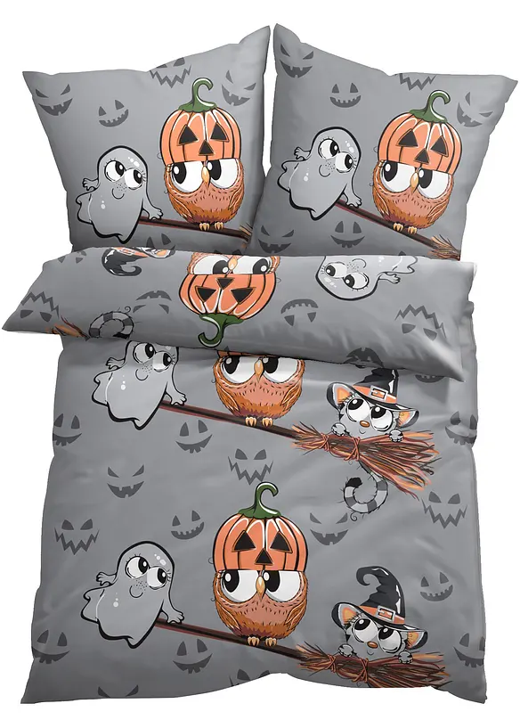 Parure de lit avec chouettes, bonprix