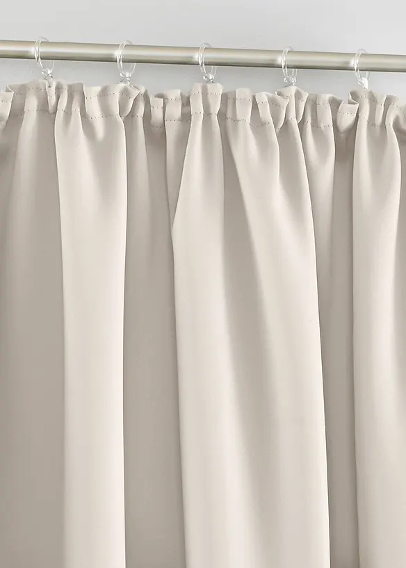 Rideau occultant (1 pce), taille normale et XXL, bonprix