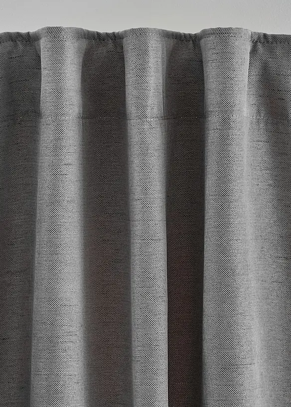 Abdunkelnde Vorhänge mit Struktur (2er Pack), bonprix