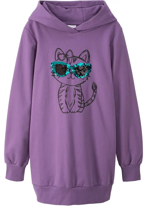 Oversize Sweatkleid, bonprix