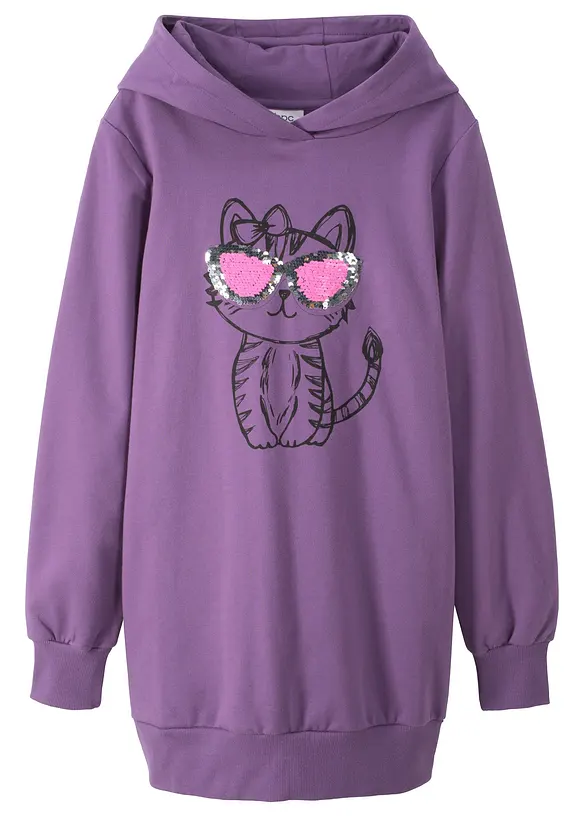 Oversize Sweatkleid, bonprix