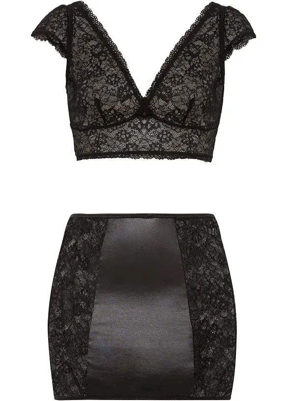 Brassière + jupe (ens. 2 pces), bonprix