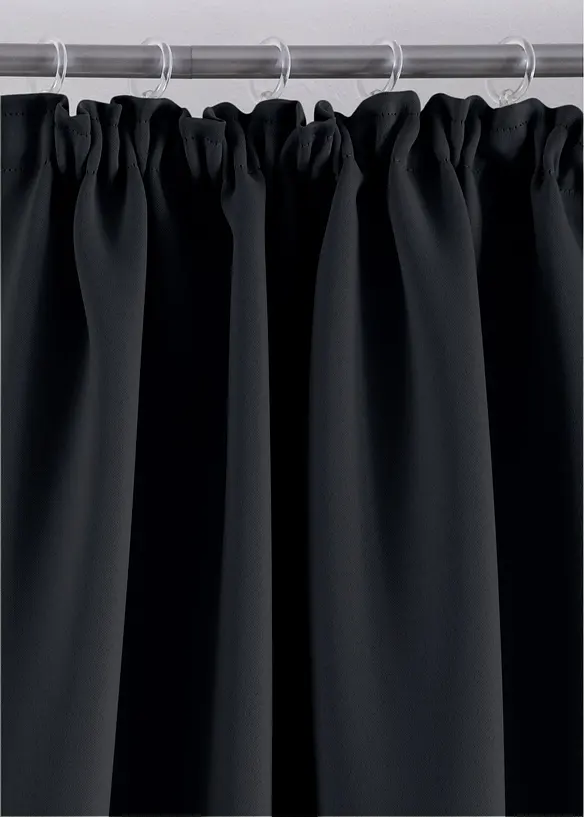Abdunkelnder Vorhang, in vielen Gr&ouml;&szlig;en (1er Pack), bonprix