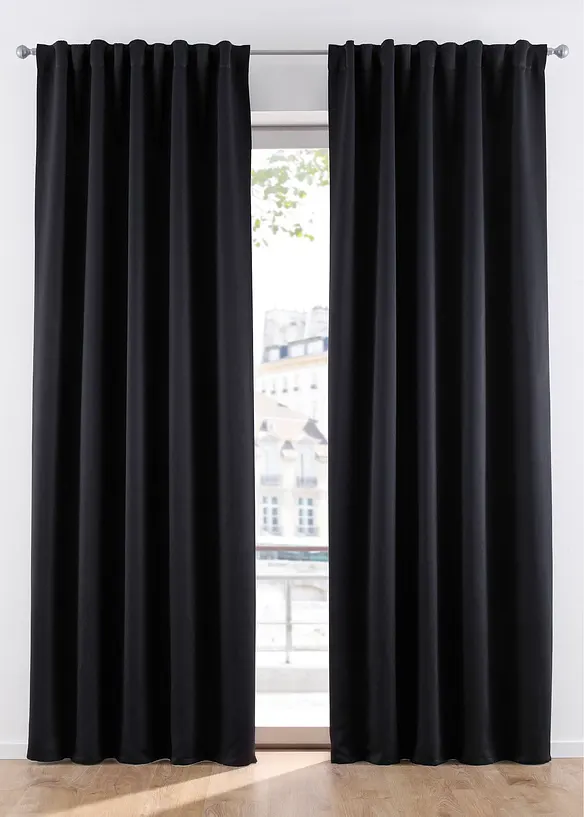 Rideau obscurcissant (1 pce), taille normale et XXL, bonprix