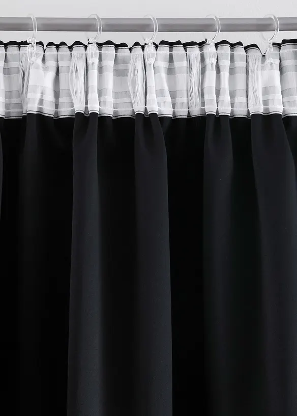 Rideau obscurcissant (1 pce), taille normale et XXL, bonprix