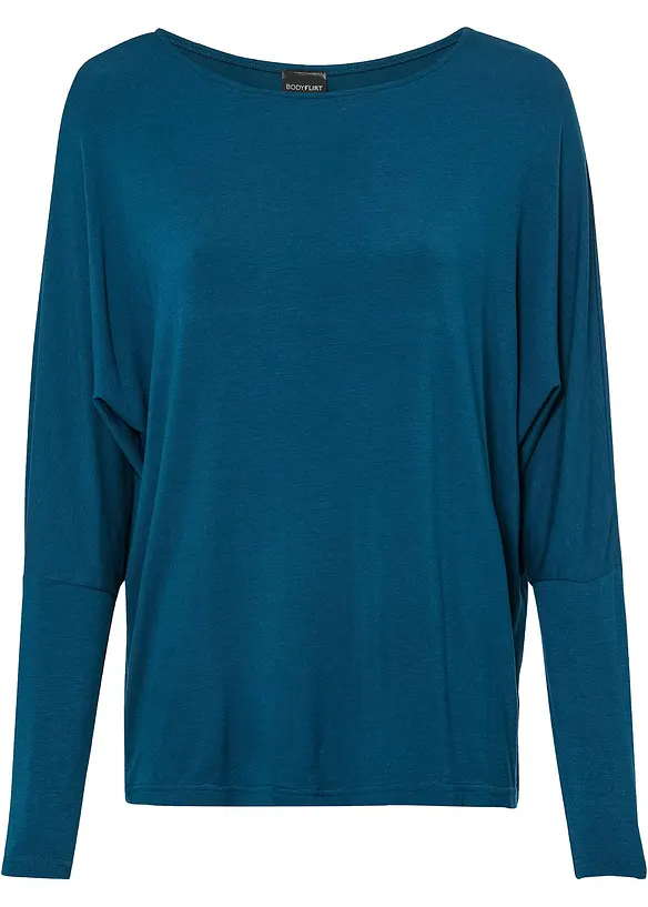 Langarmshirt aus softem Viskose-Mix, bonprix