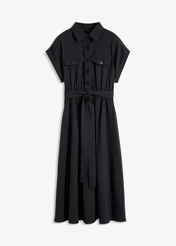 Midikleid aus reiner Baumwolle, bonprix